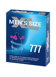 Стимулирующая насадка на пенис MEN SIZE 777 - Sitabella - в Рязани купить с доставкой
