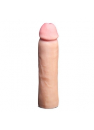 Телесная фаллическая насадка на пенис Magnum Xtender - 23 см. - Blush Novelties - в Рязани купить с доставкой