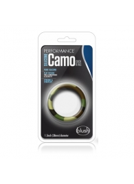 Эрекционное кольцо камуфляжной расцветки Silicone Camo Cock Ring - Blush Novelties - в Рязани купить с доставкой