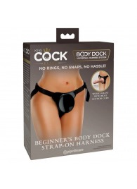 Трусы для фиксации насадок с присоской Beginner s Body Dock Strap-On Harness - Pipedream - купить с доставкой в Рязани