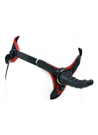 Пояс унисекс UNISEX Style с 2 насадками - LOVETOY (А-Полимер) - купить с доставкой в Рязани