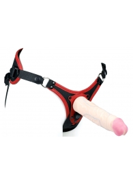 Пояс унисекс UNISEX Style с 2 насадками - LOVETOY (А-Полимер) - купить с доставкой в Рязани