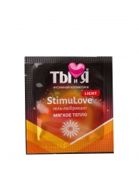 Разогревающий гель-лубрикант Stimulove Light в одноразовой упаковке - 4 гр. - Биоритм - купить с доставкой в Рязани