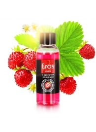 Массажное масло Eros fantasy с ароматом земляники - 50 мл. - Биоритм - купить с доставкой в Рязани