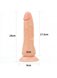 Женский страпон Easy Strapon Set 7.5 - 19 см. - Lovetoy - купить с доставкой в Рязани