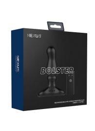 Черный вибростимулятор простаты Nexus Bolster - 12,3 см. - Nexus Range - в Рязани купить с доставкой