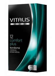 Контурные презервативы VITALIS PREMIUM comfort plus - 12 шт. - Vitalis - купить с доставкой в Рязани