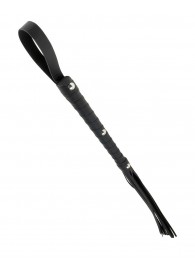 Чёрная плетка Deluxe Cat O  Nine - 62 см. - Pipedream - купить с доставкой в Рязани