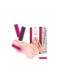 Телесный вибромастурбатор-вагина Dream Auto - KOKOS - в Рязани купить с доставкой