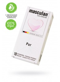Супертонкие презервативы Masculan Pur - 10 шт. - Masculan - купить с доставкой в Рязани