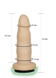 Телесная насадка Harness - 13,3 см. - LOVETOY (А-Полимер) - купить с доставкой в Рязани