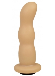 Телесная рельефная насадка Harness - 15,9 см. - LOVETOY (А-Полимер) - купить с доставкой в Рязани