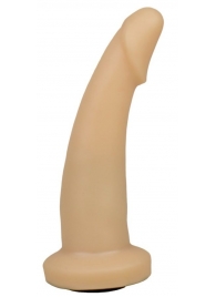 Телесная гладкая насадка Harness - 14,7 см. - LOVETOY (А-Полимер) - купить с доставкой в Рязани