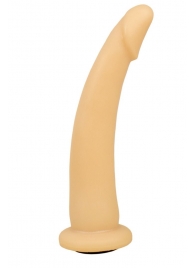 Телесная гладкая насадка-фаллоимитатор Harness - 20 см. - LOVETOY (А-Полимер) - купить с доставкой в Рязани