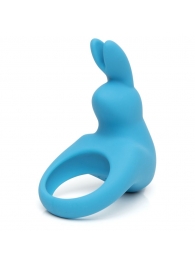 Голубое эрекционное виброкольцо Happy Rabbit Rechargeable Rabbit Cock Ring - Happy Rabbit - в Рязани купить с доставкой