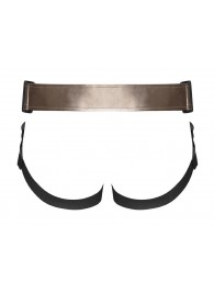 Бронзовый пояс для насадок Curious Harness - Strap-on-me - купить с доставкой в Рязани