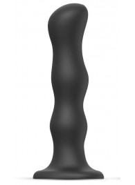 Черная насадка Strap-On-Me Dildo Geisha Balls size XL - Strap-on-me - купить с доставкой в Рязани