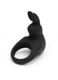 Черное эрекционное виброкольцо Happy Rabbit Rechargeable Rabbit Cock Ring - Happy Rabbit - в Рязани купить с доставкой