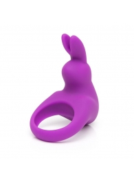 Фиолетовое эрекционное виброкольцо Happy Rabbit Rechargeable Rabbit Cock Ring - Happy Rabbit - в Рязани купить с доставкой