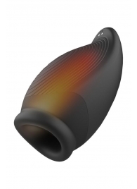 Мастурбатор с вибрацией и функцией нагрева Squeezable Stroker - Dream Toys - в Рязани купить с доставкой