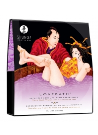 Соль для ванны Lovebath Sensual lotus, превращающая воду в гель - 650 гр. - Shunga - купить с доставкой в Рязани