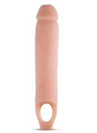 Телесная насадка на пенис 11.5 Inch Cock Sheath Penis Extender - 29,2 см. - Blush Novelties - в Рязани купить с доставкой