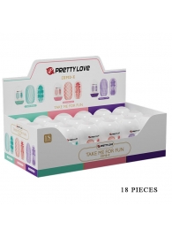 Набор из 18 мастурбаторов Take me for Fun - Baile - в Рязани купить с доставкой