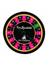 Настольная игра-рулетка Sex Roulette Love   Marriage - Tease&Please - купить с доставкой в Рязани