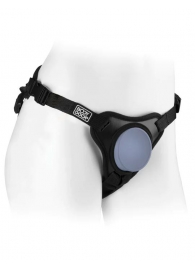 Черные трусики для страпона Body Dock SE на регулируемых ремнях - Pipedream - купить с доставкой в Рязани