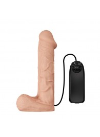 Женский поясной страпон с вибрацией - 26 см. - Baile - купить с доставкой в Рязани