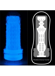 Светящийся в темноте мастурбатор Lumino Play Masturbator Pocketed - Lovetoy - в Рязани купить с доставкой