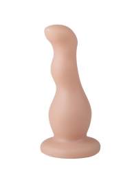 Телесный стимулятор простаты с изгибами - 13,5 см. - LOVETOY (А-Полимер) - в Рязани купить с доставкой