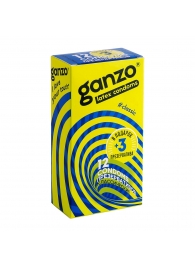 Классические презервативы с обильной смазкой Ganzo Classic - 15 шт. - Ganzo - купить с доставкой в Рязани
