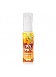 Интимный гель на водной основе Tutti-Frutti  Ванильный пудинг  - 30 гр. - Биоритм - купить с доставкой в Рязани