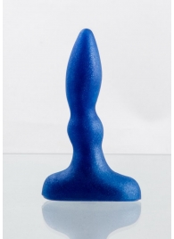 Синий анальный стимулятор Beginners p-spot massager - 11 см. - Lola Games - в Рязани купить с доставкой