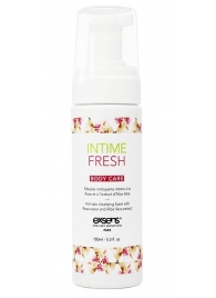 Органическая интимная очищающая пенка Intime Fresh - 150 мл. - Exsens - купить с доставкой в Рязани