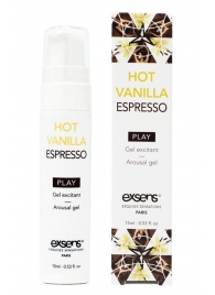 Возбуждающий гель Hot Vanilla Espresso Arousal Gel - 15 мл. - Exsens - купить с доставкой в Рязани