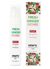 Возбуждающий гель Fresh Ginger Lychee Arousal Gel - 15 мл. - Exsens - купить с доставкой в Рязани