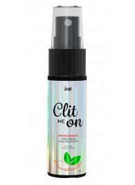 Клиторальный возбуждающий спрей Clit Me On Peppermint - 12 мл. - INTT - купить с доставкой в Рязани