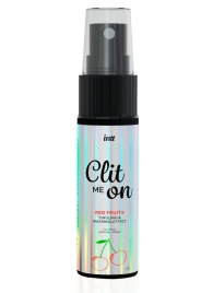 Клиторальный возбуждающий спрей Clit Me On Red Fruits - 12 мл. - INTT - купить с доставкой в Рязани