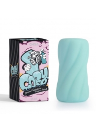 Аквамариновый мастурбатор Stamina Masturbator Pleasure Pocket - Chisa - в Рязани купить с доставкой
