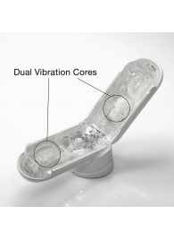 Белый мастурбатор Tenga Flip Zero Gravity с вибрацией - Tenga - в Рязани купить с доставкой