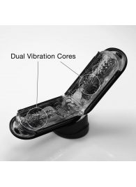 Черный мастурбатор Tenga Flip Zero Gravity с вибрацией - Tenga - в Рязани купить с доставкой