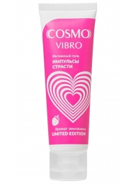 Возбуждающий гель на водно-силиконовой основе Cosmo Vibro с ароматом земляники - 50 гр. - Биоритм - купить с доставкой в Рязани