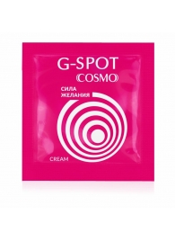Стимулирующий интимный крем для женщин Cosmo G-spot - 2 гр. - Биоритм - купить с доставкой в Рязани