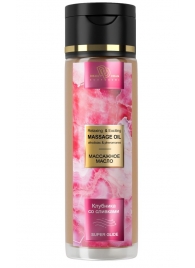 Массажное масло «Клубника со сливками» - 250 мл. - БиоМед - купить с доставкой в Рязани