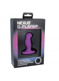 Фиолетовая вибровтулка Nexus G-Play+ M - Nexus Range - в Рязани купить с доставкой