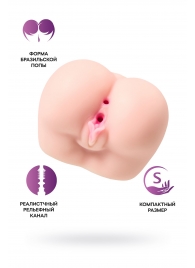 Реалистичный мастурбатор Paula с 2 любовными тоннелями - ToyFa - в Рязани купить с доставкой
