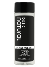 Массажное масло для тела Natural Basic - 100 мл. - HOT - купить с доставкой в Рязани