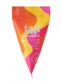 Съедобное согревающее массажное масло Love Me Tender Vanilla с ароматом ванили - 10 мл. - Love to Love - купить с доставкой в Рязани